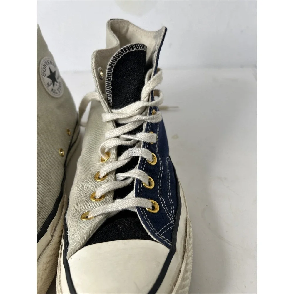 Chuck  Taylor converse 70 All Star Two Tone Canvas Sneakers‎ Sz W 10.5  M 8.5
